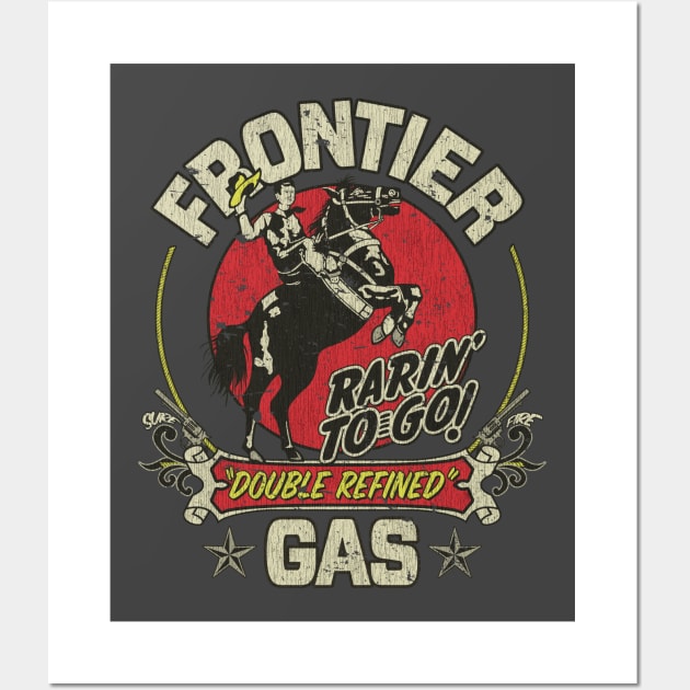 Frontier Gas Vintage Wall Art by JCD666